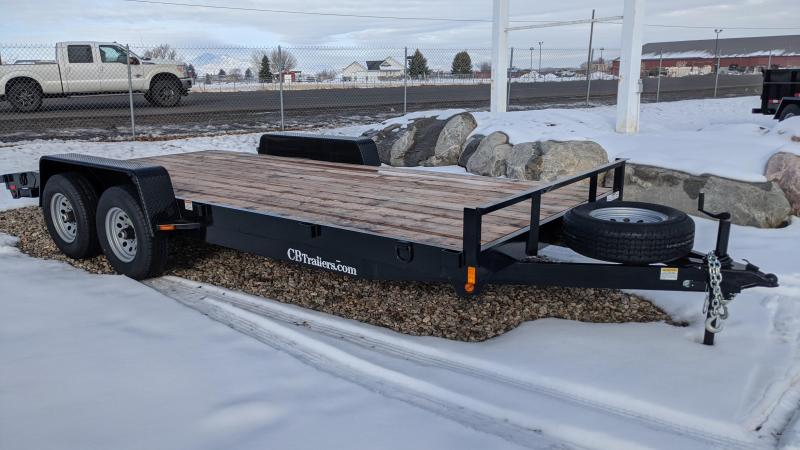 New! 2021 C&B 7x18 Car Hauler 10k Equipment Trailer New! 2021 C&B 7x18 Car Hauler 10k Equipment Trailer