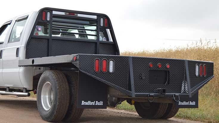 Bradford Built Steel Mustang Bed For Dual Wheel Long Bed Truck Bradford Built Steel Mustang Bed For Dual Wheel Long Bed Truck