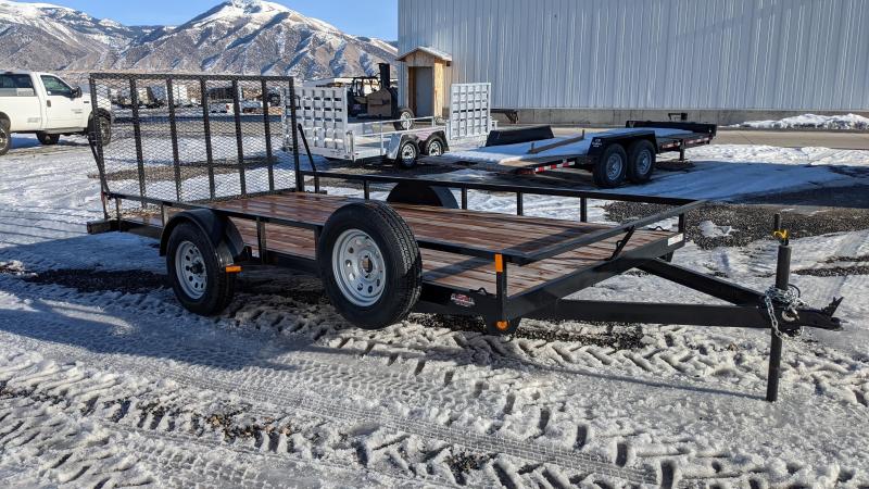 New! 2021 C&B 14' Single Axle Utility Trailer W/ Spare Tire New! 2021 C&B 14' Single Axle Utility Trailer W/ Spare Tire