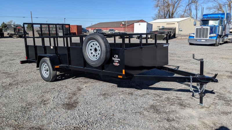 New! 2022 C&B 6x14 Utility Trailer w/ Solid Sides New! 2022 C&B 6x14 Utility Trailer w/ Solid Sides