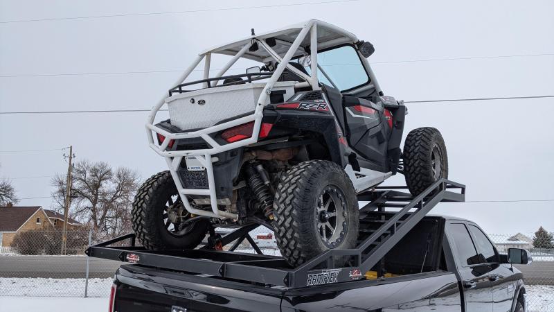 New 2021 Ramptek Utv Rack For Truck Bed Poulsen Trailers In Logan Utah Truck Bed And Trailer Dealer In Logan Utah With Flatbed Car Dump Stock And Enclosed Trailers