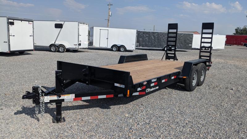 New! 2021 C&B 20' 14k Equipment Trailer W/ Stand-Up Ramps New! 2021 C&B 20' 14k Equipment Trailer W/ Stand-Up Ramps