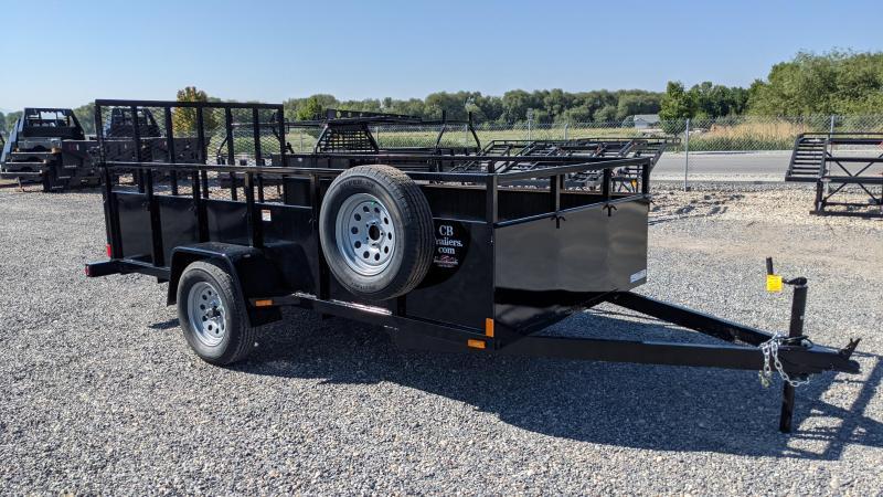 New! 2022 C&B 6x10 Utility Trailer w/ Solid Sides New! 2022 C&B 6x10 Utility Trailer w/ Solid Sides