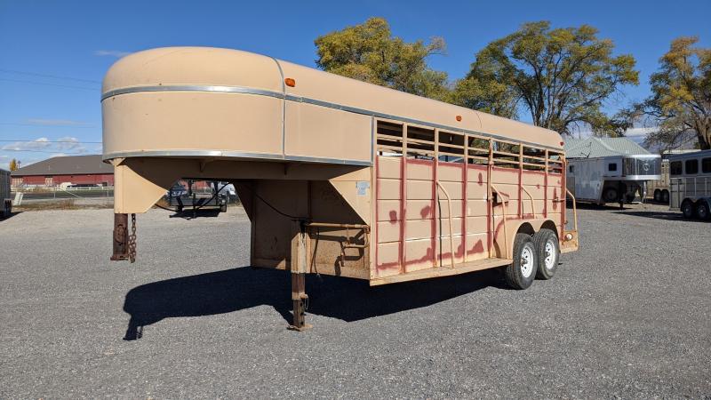 1981 W-W Trailer 6x18 Gooseneck Livestock Livestock Trailer 1981 W-W Trailer 6x18 Gooseneck Livestock Livestock Trailer