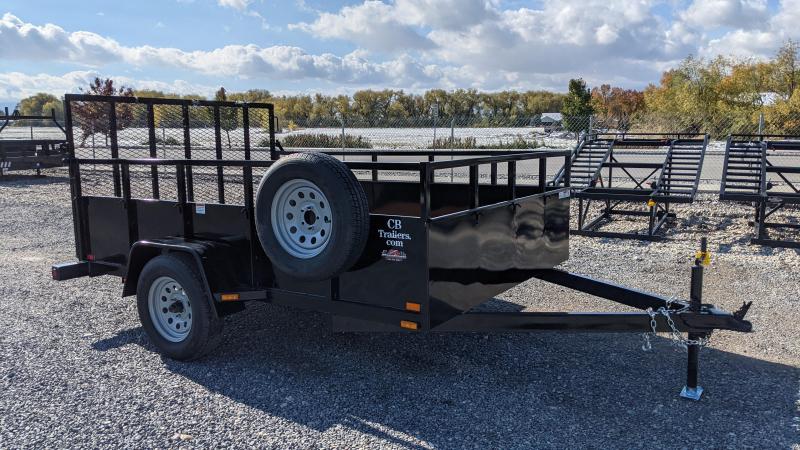 New! 2022 C&B 7x10 Utility Trailer w/ Solid Sides New! 2022 C&B 7x10 Utility Trailer w/ Solid Sides