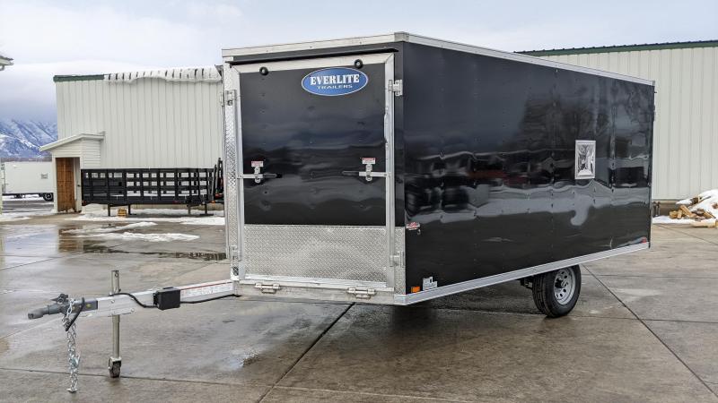 New! 2022 EverLite 8.5x14 All-Aluminum Whiteout Snowmobile Trailer New! 2022 EverLite 8.5x14 All-Aluminum Whiteout Snowmobile Trailer