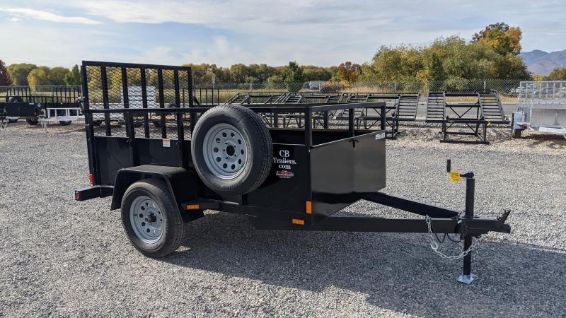 New! 2022 C&B 5x8 Utility Trailer w/ Solid Sides New! 2022 C&B 5x8 Utility Trailer w/ Solid Sides