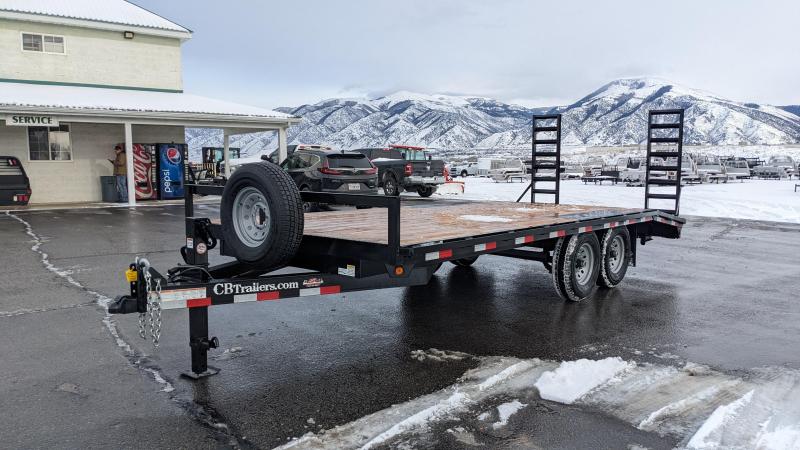 New! 2021 C&B Deck-Over 20' 14K Equipment Trailer W/ 4' DOVETAIL New! 2021 C&B Deck-Over 20' 14K Equipment Trailer W/ 4' DOVETAIL