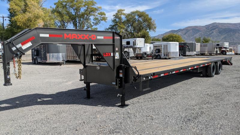 New! 2022 MAXX-D 35' LDX Gooseneck 25.9K Flatbed Trailer New! 2022 MAXX-D 35' LDX Gooseneck 25.9K Flatbed Trailer