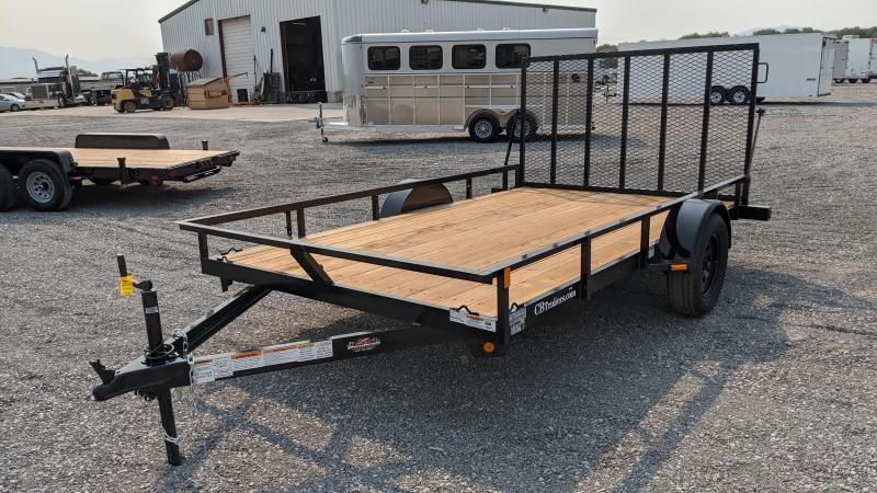New! 2021 C&B 12' Single Axle Utility Trailer New! 2021 C&B 12' Single Axle Utility Trailer