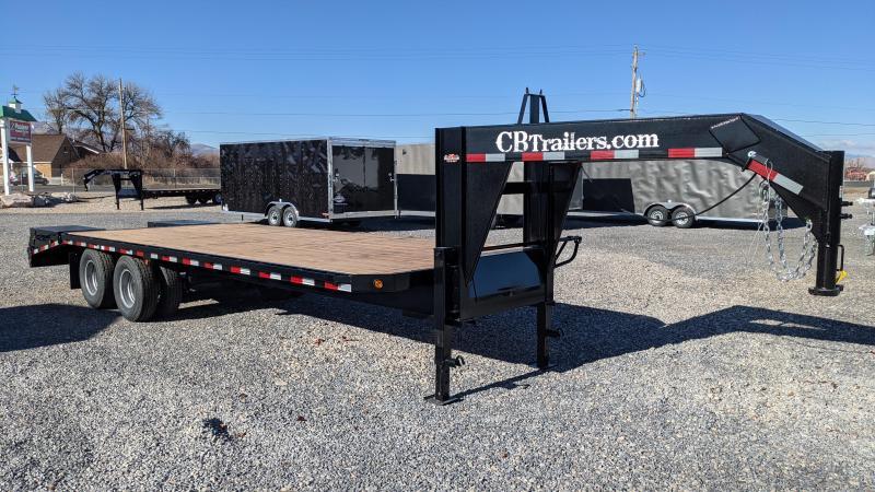 New! 2021 C&B 25' 20K Gooseneck Equipment Trailer New! 2021 C&B 25' 20K Gooseneck Equipment Trailer
