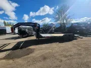 2026 RawMaxx 22' Gooseneck G7X Tilt 16K Equipment Trailer