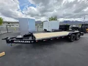2025 PJ Trailers 22' H5 Equipment WHD Flatbed Trailer