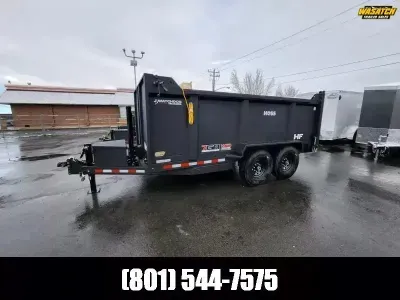 2025 Watchdog 7X16 14K 48" Side Hoss Telescopic Dump Trailer