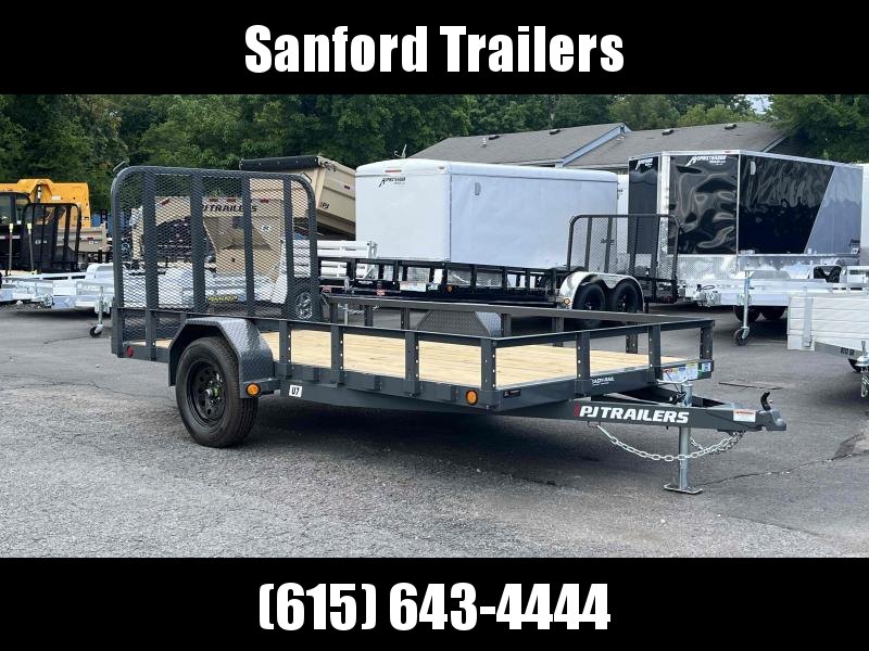2023 PJ Trailers 77" x 12' Single Axle Channel Utility (U7) Utility Trailer 2023 PJ Trailers 77" x 12' Single Axle Channel Utility (U7) Utility Trailer