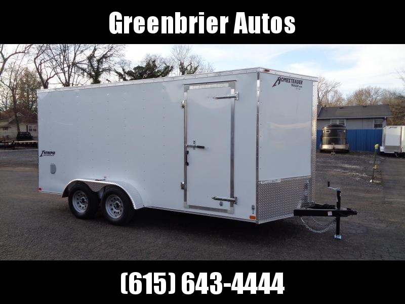 2021 Homesteader Intrepid 7' x 16' x 6'6" Enclosed Cargo Trailer 2021 Homesteader Intrepid 7' x 16' x 6'6" Enclosed Cargo Trailer