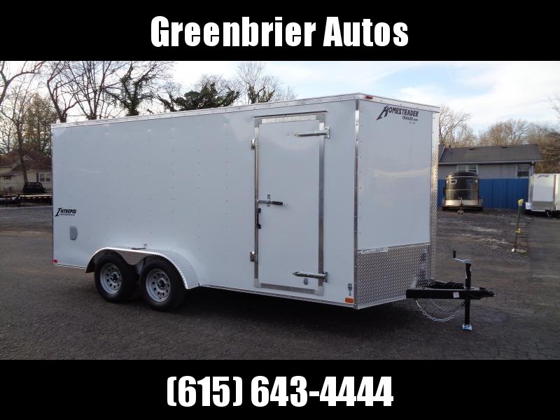 2021 Homesteader Intrepid 7' x 16' x 6'6" Enclosed Cargo Trailer 2021 Homesteader Intrepid 7' x 16' x 6'6" Enclosed Cargo Trailer