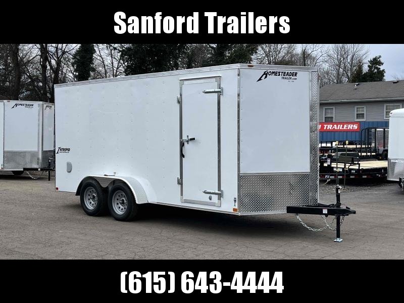 2023 Homesteader Intrepid 7' x 16' x 6'6" Enclosed Cargo Trailer 2023 Homesteader Intrepid 7' x 16' x 6'6" Enclosed Cargo Trailer