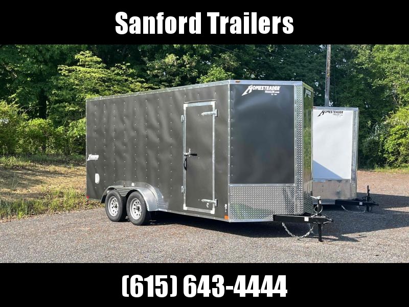 2022 Homesteader Intrepid 7' x 16' x 7' Enclosed Cargo Trailer 2022 Homesteader Intrepid 7' x 16' x 7' Enclosed Cargo Trailer