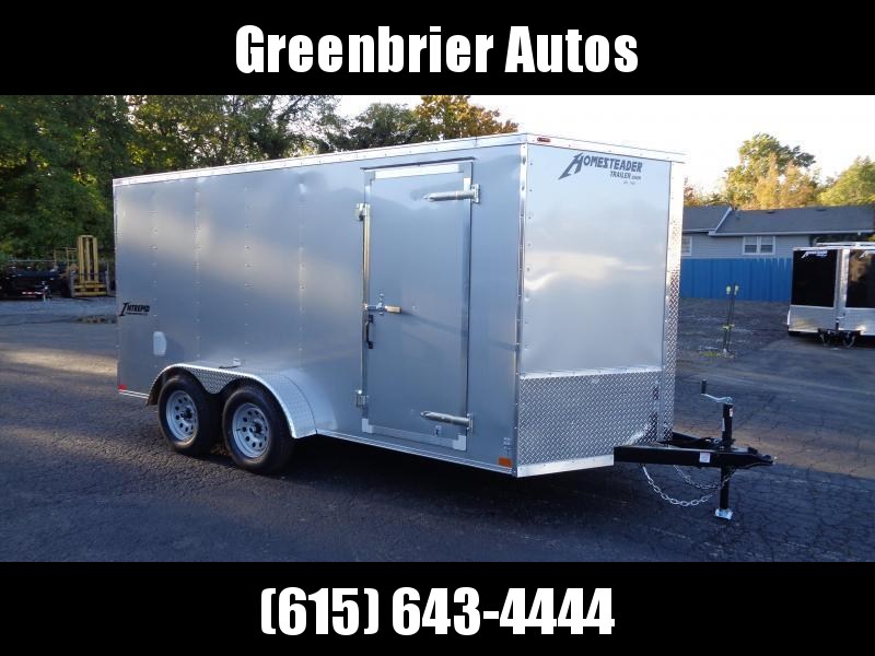 2021 Homesteader Intrepid 7' x 14' x 6' Enclosed Cargo Trailer 2021 Homesteader Intrepid 7' x 14' x 6' Enclosed Cargo Trailer