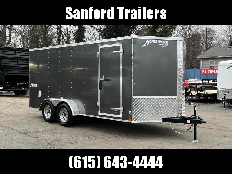2022 Homesteader Intrepid 7' x 16' x 6' Enclosed Cargo Trailer 2022 Homesteader Intrepid 7' x 16' x 6' Enclosed Cargo Trailer
