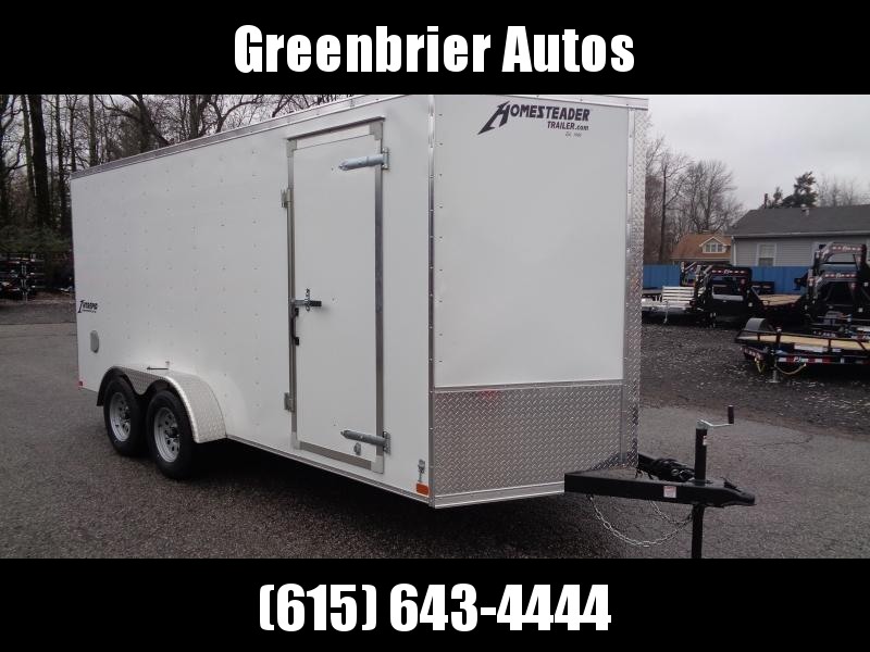 2021 Homesteader Intrepid 7' x 16' x 6'6" Enclosed Cargo Trailer 2021 Homesteader Intrepid 7' x 16' x 6'6" Enclosed Cargo Trailer
