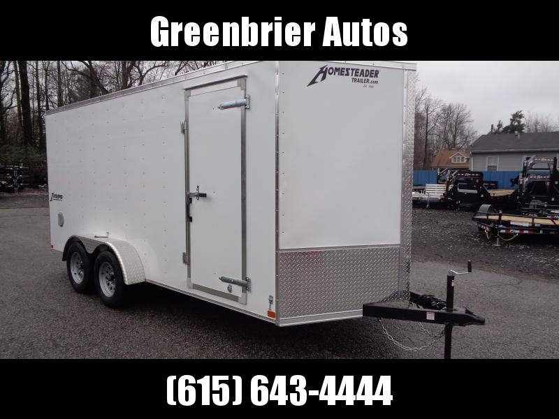 2021 Homesteader Intrepid 7' x 16' x 6'6" Enclosed Cargo Trailer 2021 Homesteader Intrepid 7' x 16' x 6'6" Enclosed Cargo Trailer