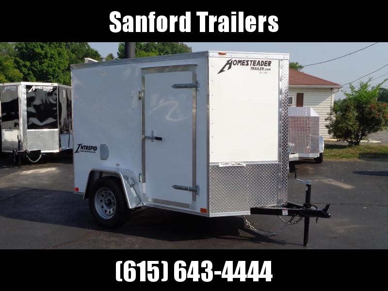 2021 Homesteader Intrepid 5' x 8' x 5.5' Enclosed Cargo Trailer 2021 Homesteader Intrepid 5' x 8' x 5.5' Enclosed Cargo Trailer