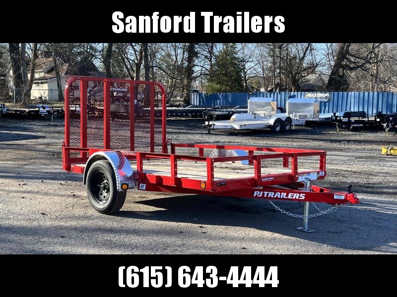 2023 PJ Trailers 77" x 10' Single Axle Channel Utility (U7) Utility Trailer 2023 PJ Trailers 77" x 10' Single Axle Channel Utility (U7) Utility Trailer