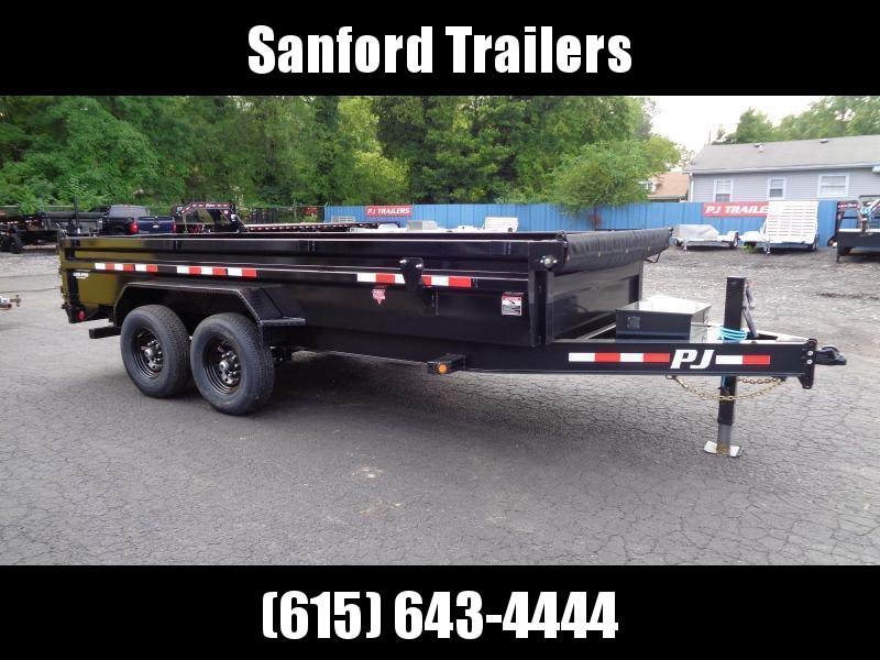2022 PJ Trailers 16' x 83" Pro Series Low Pro Dump (DL) Dump Trailer 2022 PJ Trailers 16' x 83" Pro Series Low Pro Dump (DL) Dump Trailer
