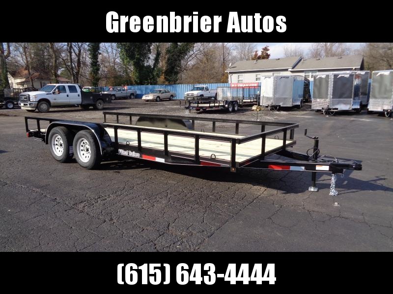 2021 O'Neal 6'10" x 18' Utility Trailer 2021 O'Neal 6'10" x 18' Utility Trailer