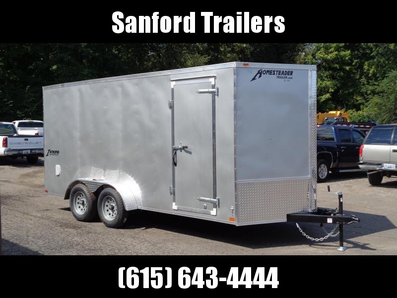 2023 Homesteader Intrepid 7' x 16' x 6'6" Enclosed Cargo Trailer 2023 Homesteader Intrepid 7' x 16' x 6'6" Enclosed Cargo Trailer