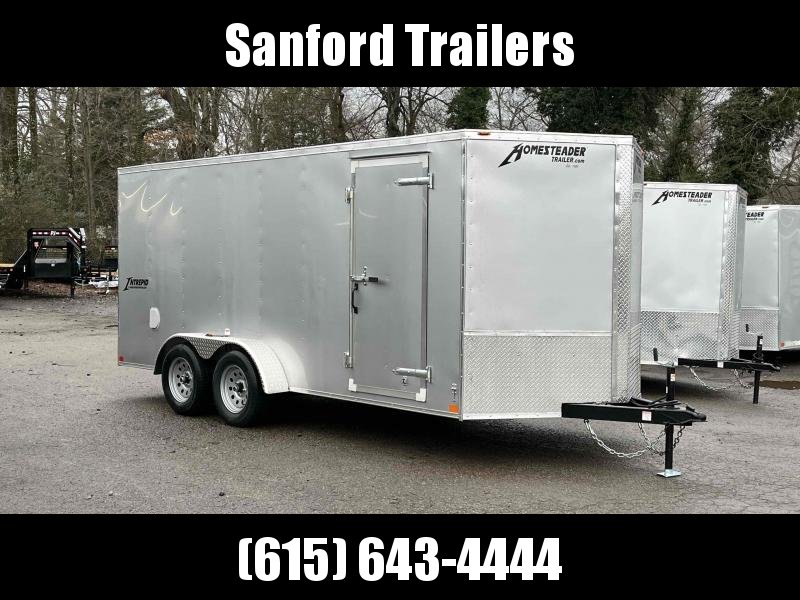 2022 Homesteader Intrepid 7' x 16' x 6' Enclosed Cargo Trailer 2022 Homesteader Intrepid 7' x 16' x 6' Enclosed Cargo Trailer