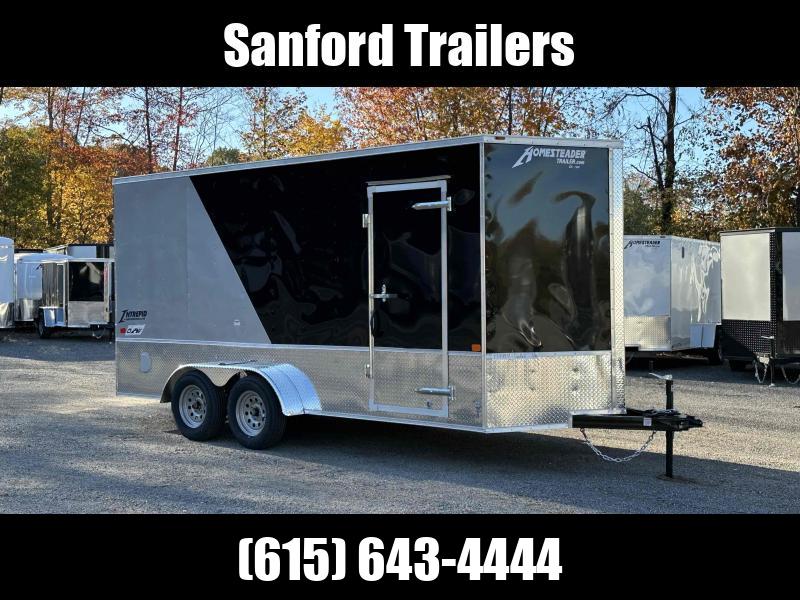 2024 Homesteader Intrepid 7' x 16' x 7' OHV Pkg Enclosed Cargo