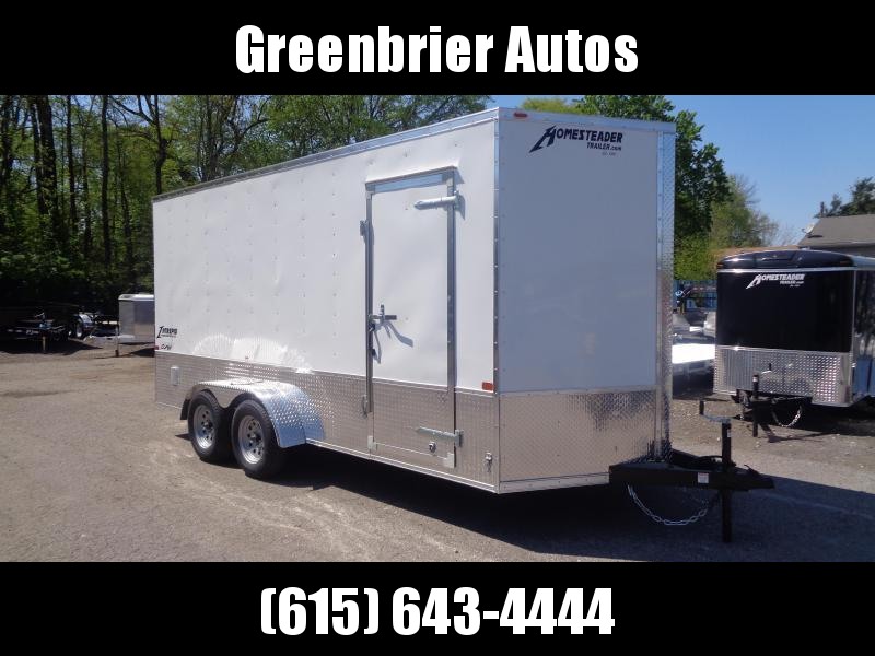 2021 Homesteader Intrepid 7' x 16' x 7' OHV Pkg Enclosed Cargo Trailer 2021 Homesteader Intrepid 7' x 16' x 7' OHV Pkg Enclosed Cargo Trailer