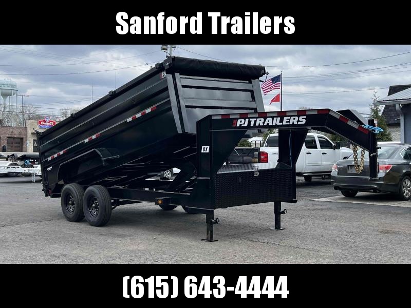 2022 PJ Trailers 16' x 83" Low Pro Dump w/ 8k Axles (DX) Dump Trailer 2022 PJ Trailers 16' x 83" Low Pro Dump w/ 8k Axles (DX) Dump Trailer