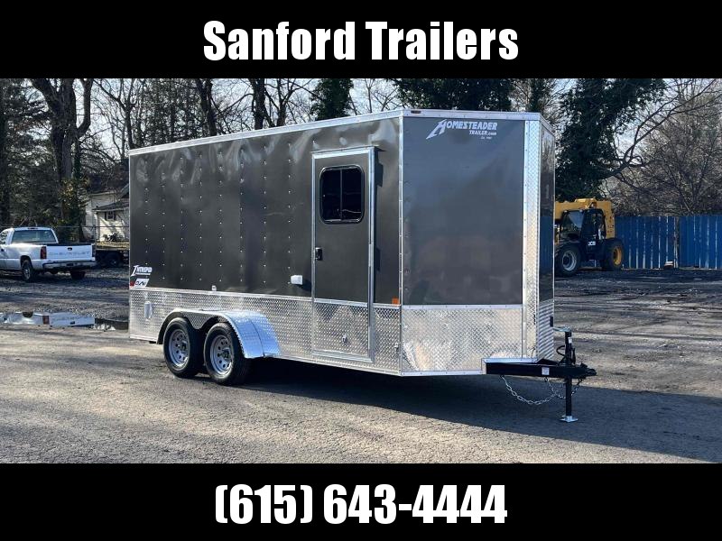 2023 Homesteader Intrepid 7' x 16' x 7' OHV Pkg Enclosed Cargo Trailer 2023 Homesteader Intrepid 7' x 16' x 7' OHV Pkg Enclosed Cargo Trailer