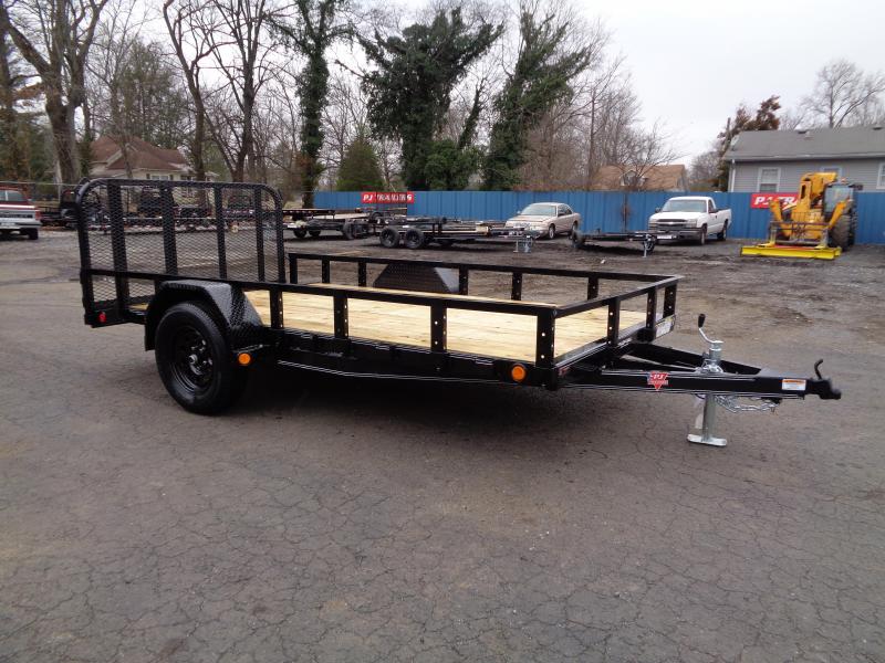 2021 PJ Trailers 12' x 77 in. Single Axle Channel Utility