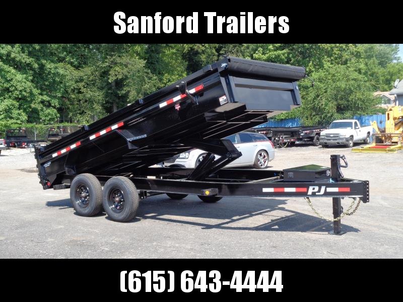 2022 PJ Trailers 16' x 83" Low Pro Dump w/ 8k Axles (DX) Dump Trailer 2022 PJ Trailers 16' x 83" Low Pro Dump w/ 8k Axles (DX) Dump Trailer