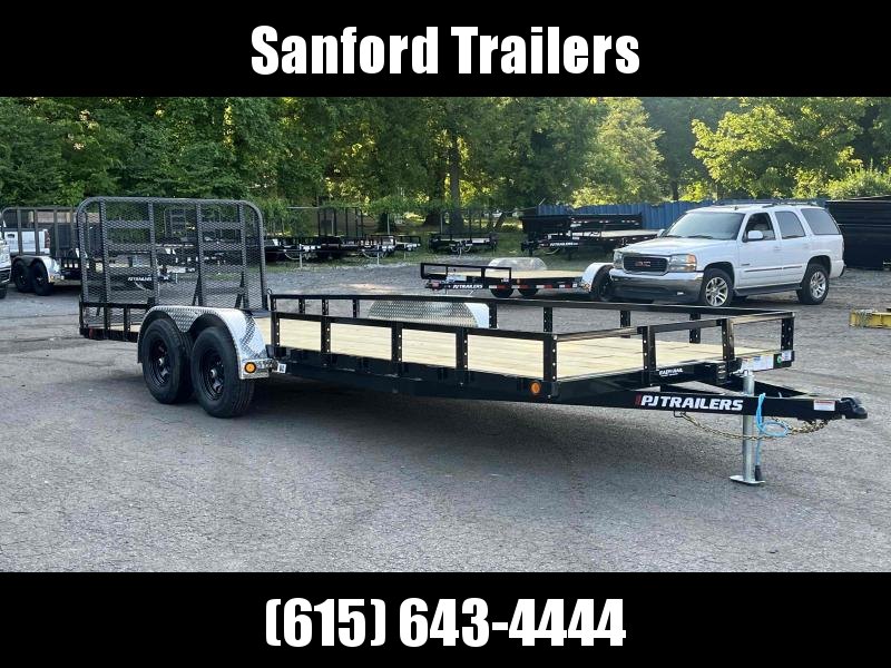 2023 PJ Trailers 83" x 22' Tandem Axle Channel Utility (UL) Utility Trailer 2023 PJ Trailers 83" x 22' Tandem Axle Channel Utility (UL) Utility Trailer