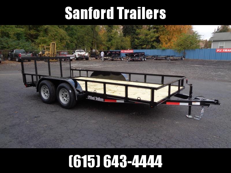 2020 O'Neal 6'10" x 16' Utility Trailer 2020 O'Neal 6'10" x 16' Utility Trailer