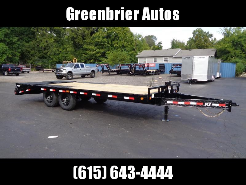 2021 PJ Trailers 20' x 8" I-Beam Deckover (F8) Flatbed Trailer 2021 PJ Trailers 20' x 8" I-Beam Deckover (F8) Flatbed Trailer