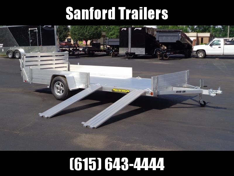 2022 Aluma 8115-BT-SR Utility Trailer 2022 Aluma 8115-BT-SR Utility Trailer