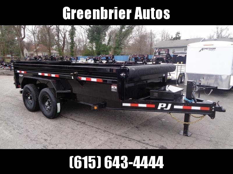 2021 PJ Trailers 14' x 83" Pro Series Low Profile Dump (DL) 2021 PJ Trailers 14' x 83" Pro Series Low Profile Dump (DL)