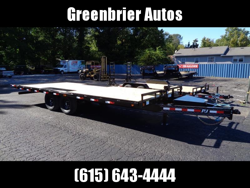 2021 PJ Trailers 22' Deckover Tilt (T8) Flatbed Trailer 2021 PJ Trailers 22' Deckover Tilt (T8) Flatbed Trailer