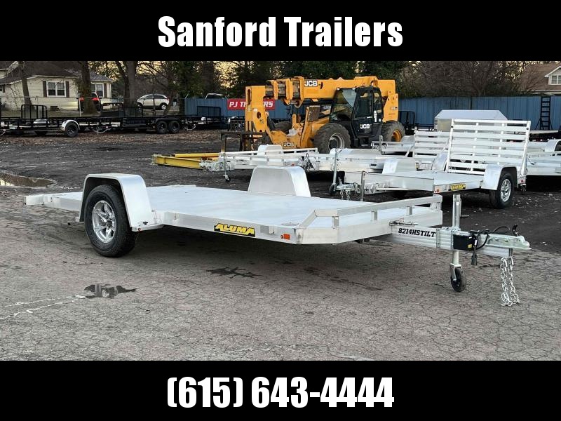 2023 Aluma 8214HS Tilt Utility Trailer 2023 Aluma 8214HS Tilt Utility Trailer