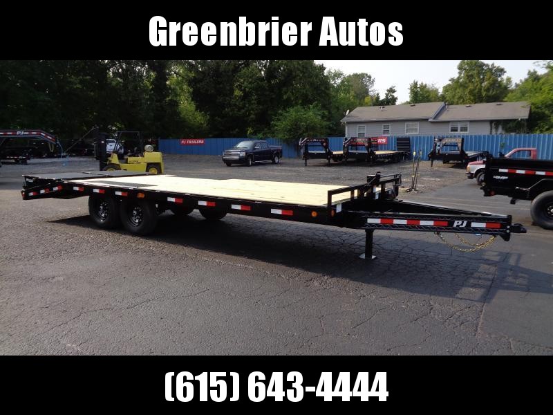 2021 PJ Trailers 22' x 8" I-Beam Deckover (F8) Flatbed Trailer 2021 PJ Trailers 22' x 8" I-Beam Deckover (F8) Flatbed Trailer