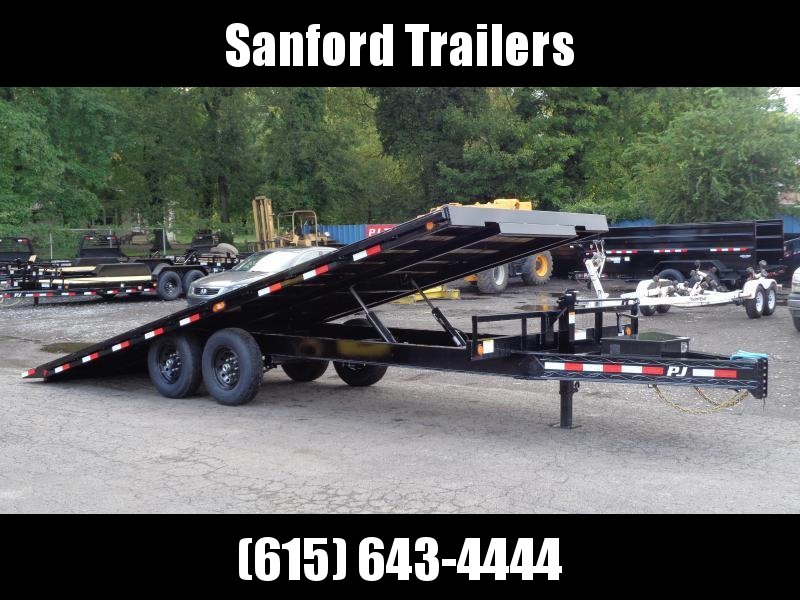 2022 PJ Trailers 22' Deckover Tilt (T8) Flatbed Trailer 2022 PJ Trailers 22' Deckover Tilt (T8) Flatbed Trailer