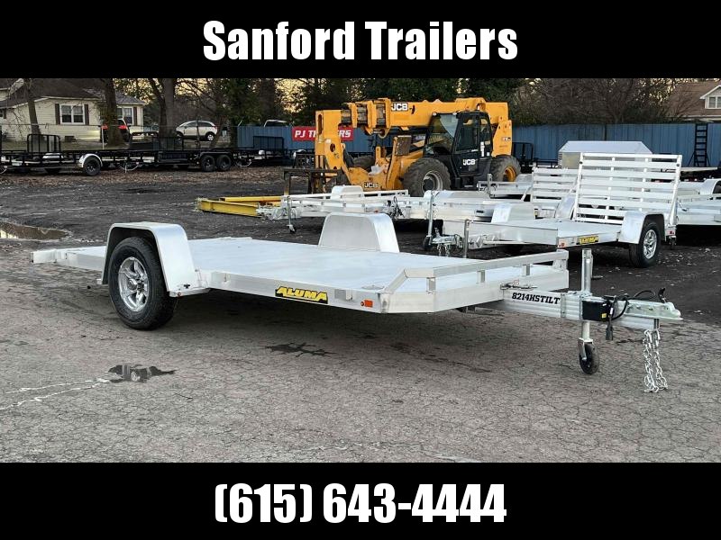 2023 Aluma 8214HS Tilt Utility Trailer 2023 Aluma 8214HS Tilt Utility Trailer