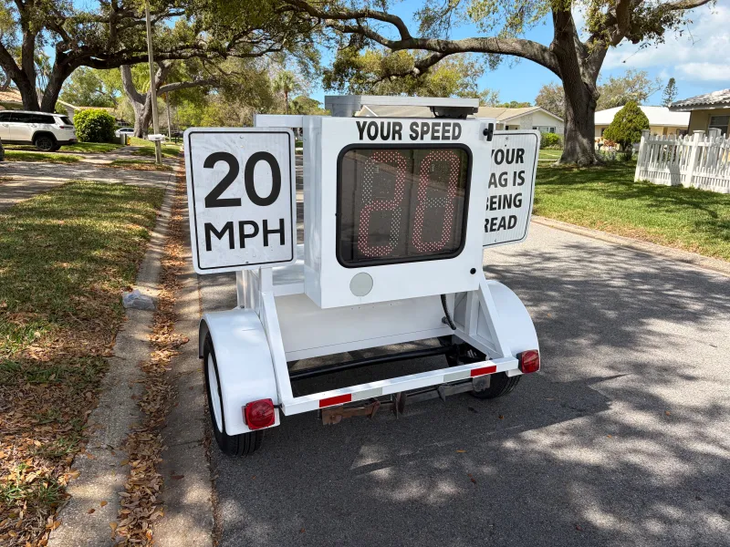 Speed Patrol MPH trailer